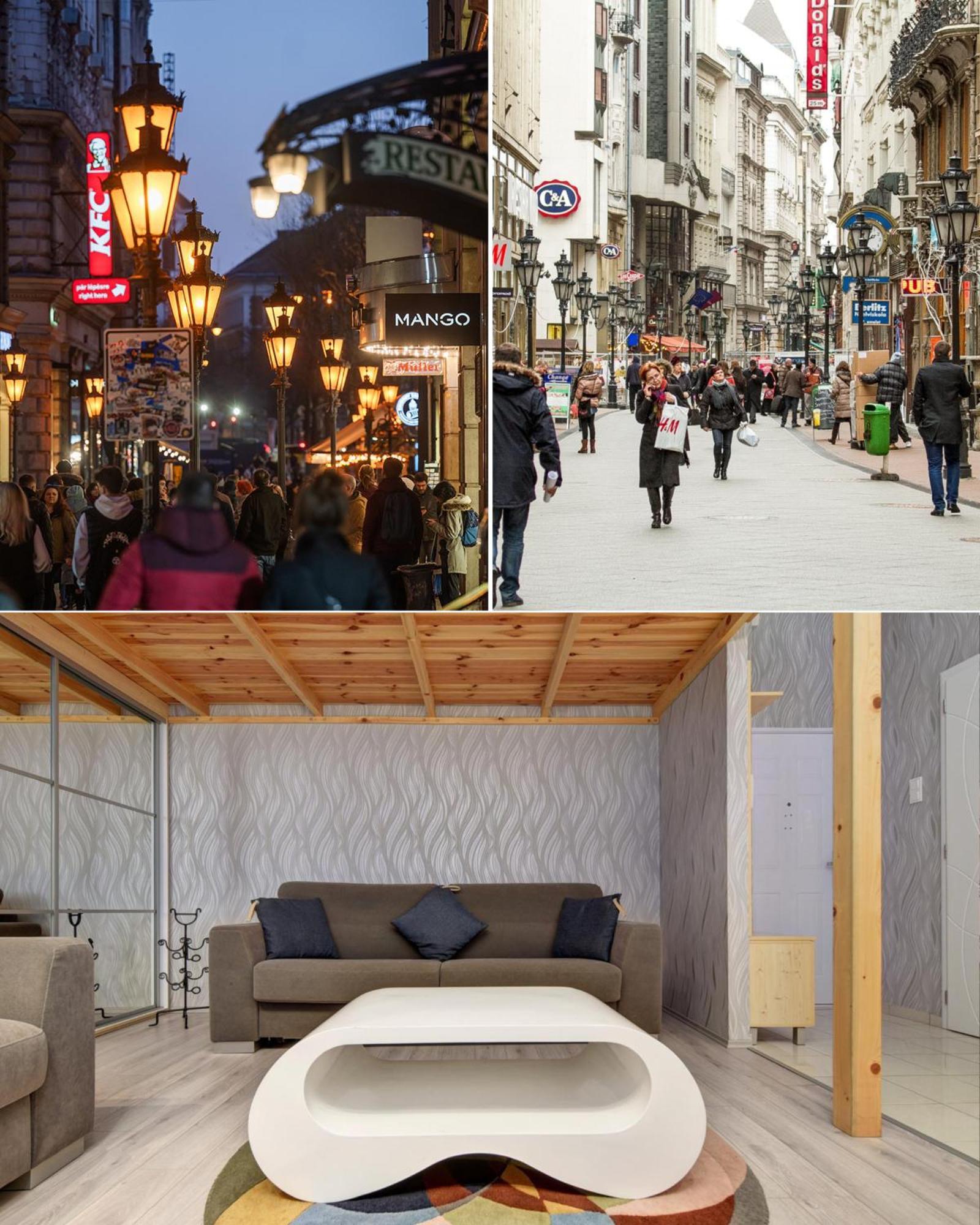 شقة Fashion Street Loft بودابست المظهر الخارجي الصورة